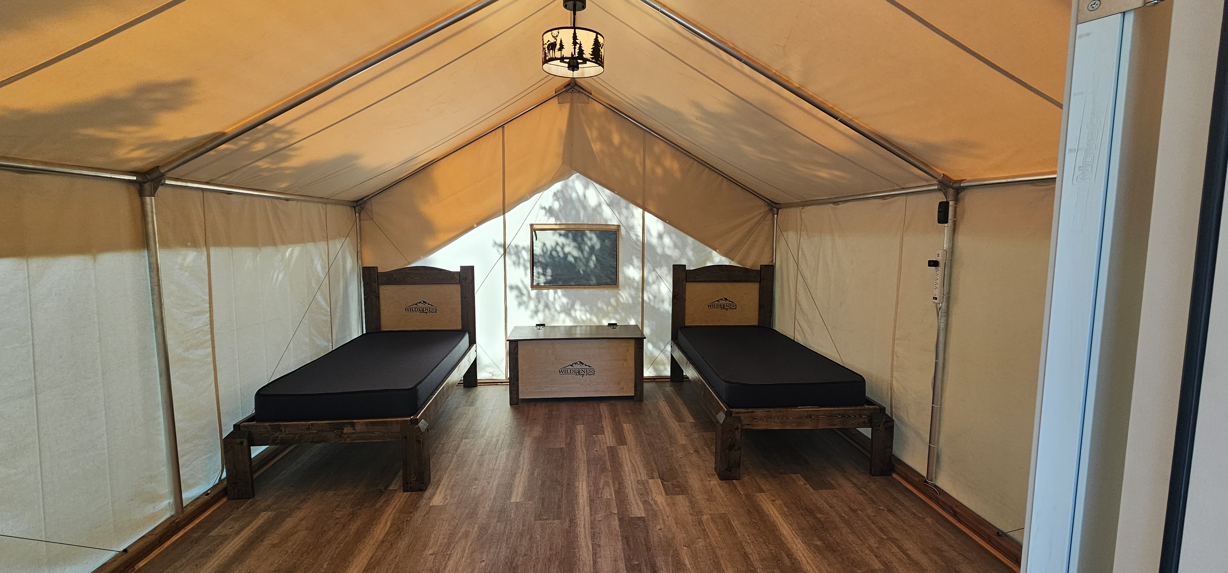 Glamping TWIN Inside 2
